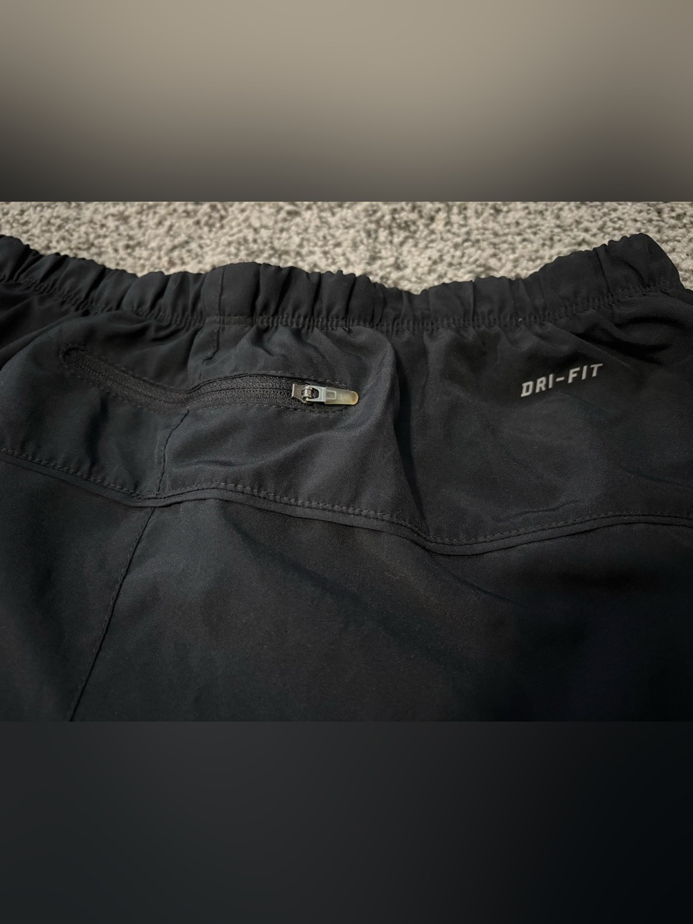 Nike Black Women's Dri-FIT Athletic Shorts - Picture 5 of 5